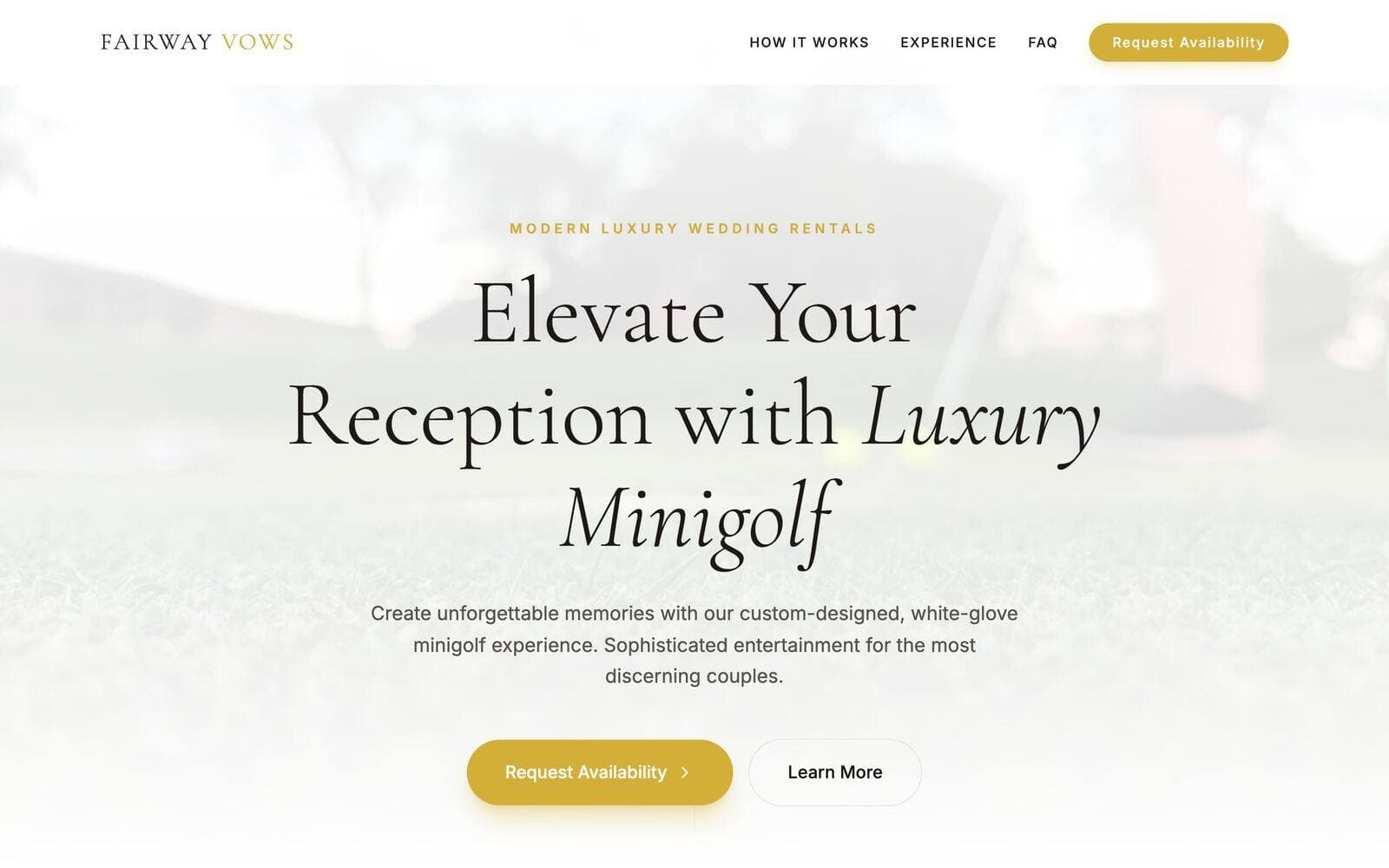 Fairway Vows screenshot